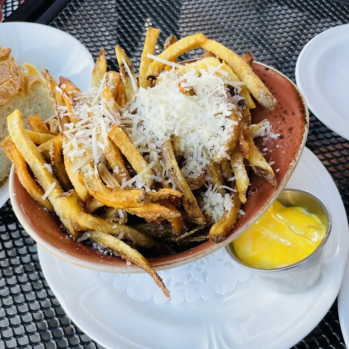 Truffled Frites with Parmesan, Olivea