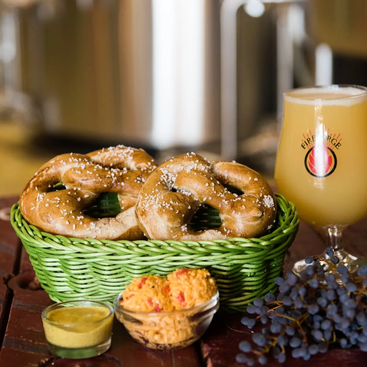 Soft Toasted Pretzels & Pimento Beer Cheese
