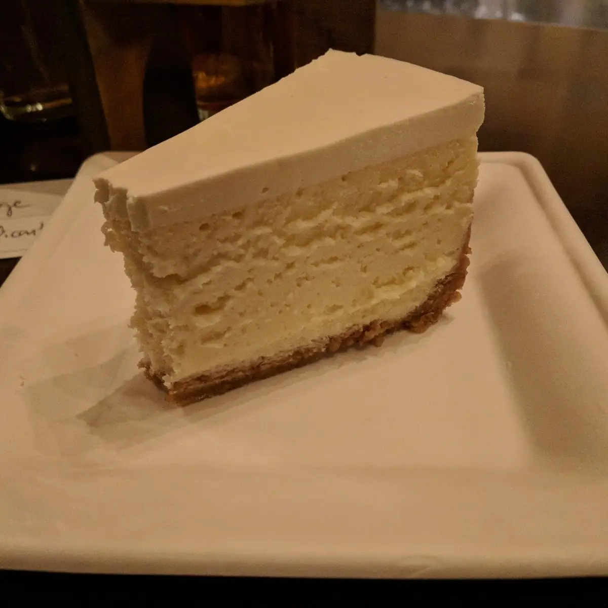 White Chocolate Cheesecake