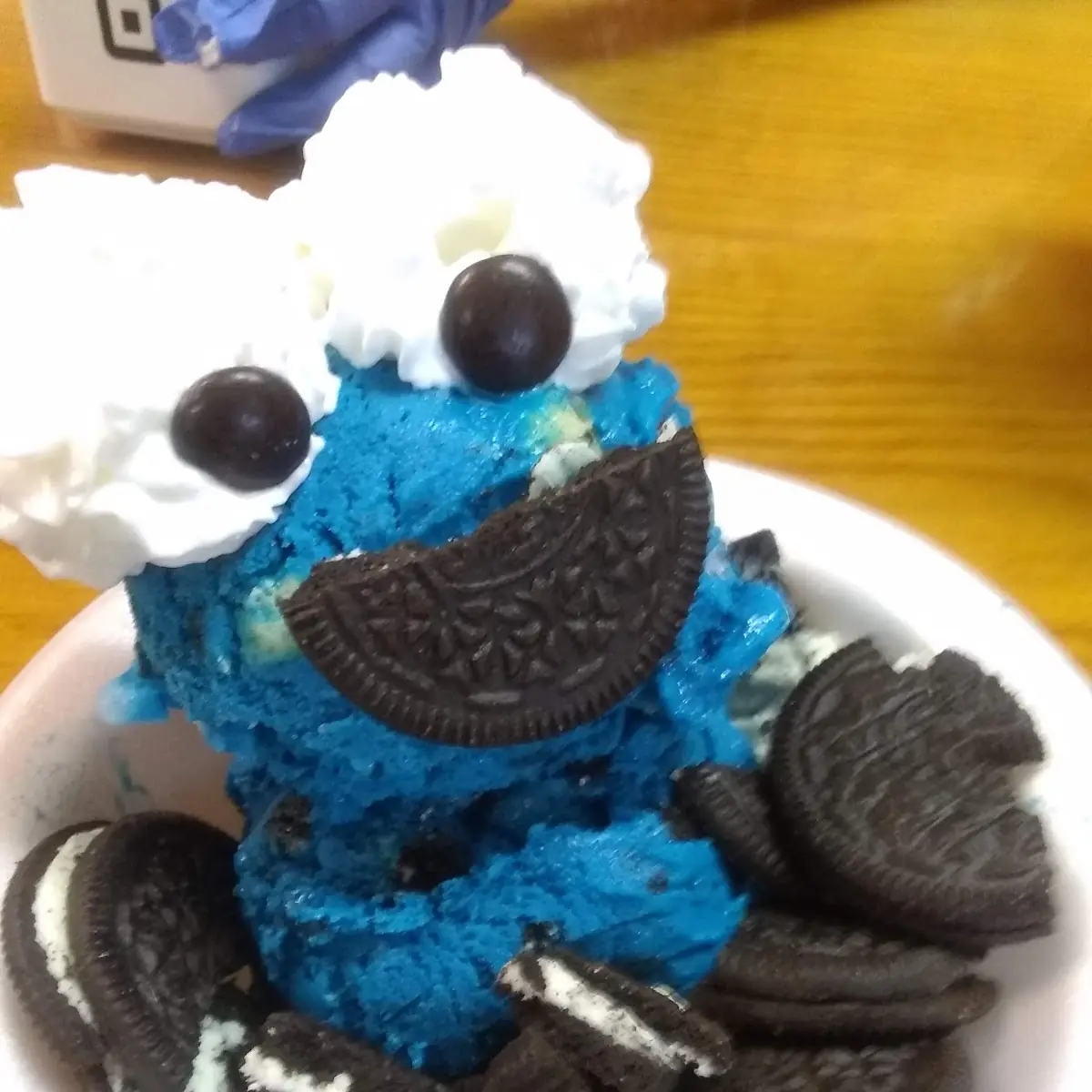 Cookie Monster Ice Cream