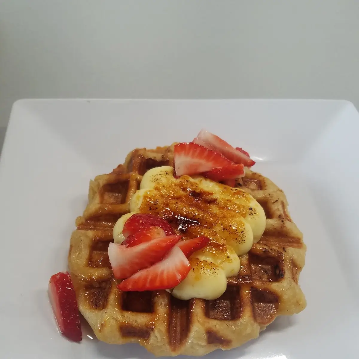 Creme Brulee Waffle