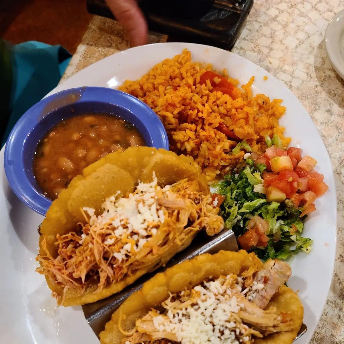 Puffy Taco Plate