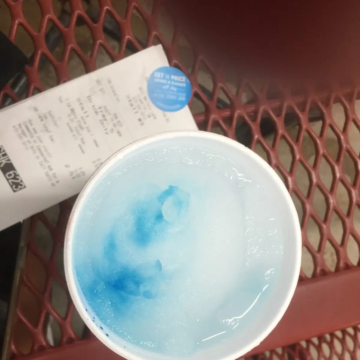 Blue Coconut Slush