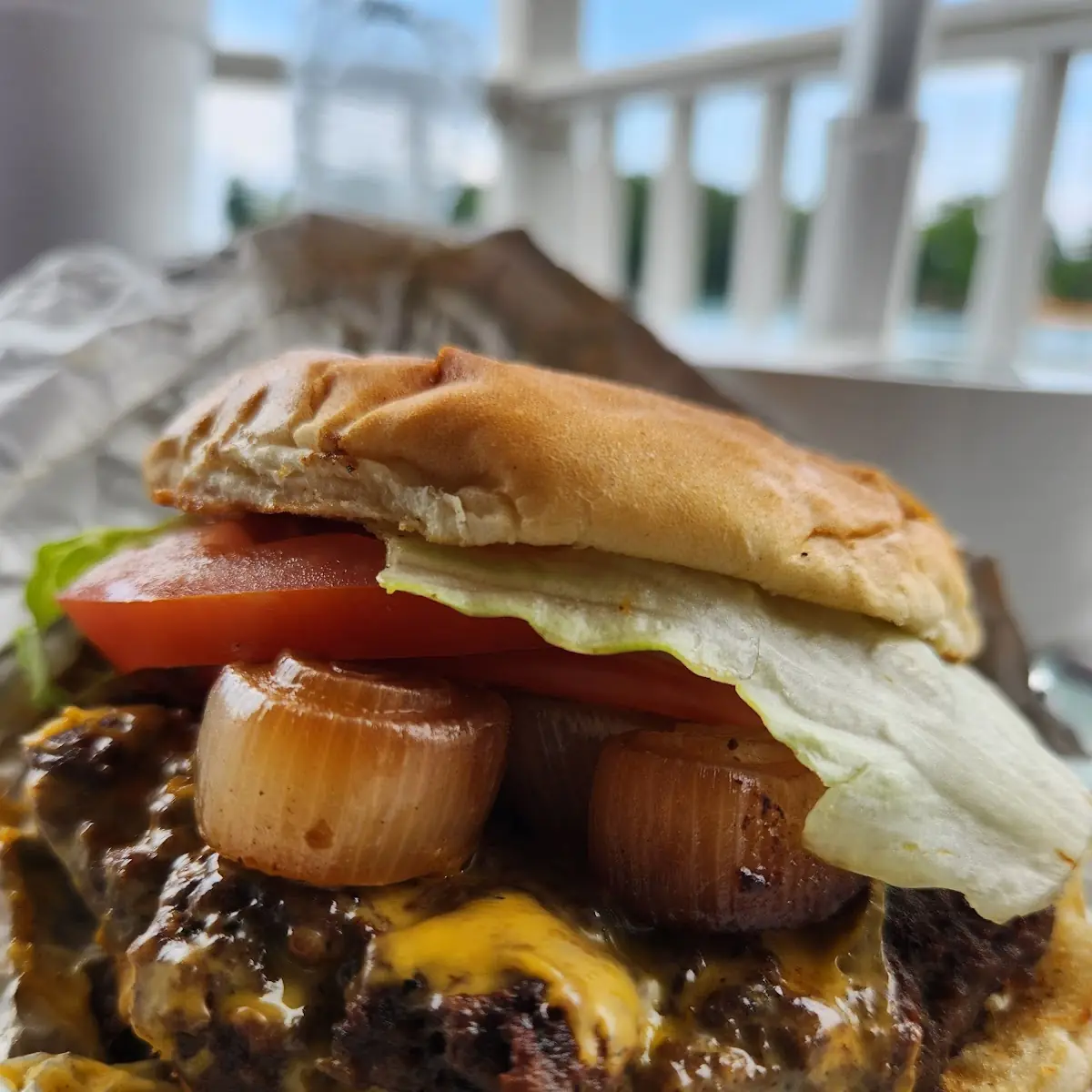 Bacon Swiss Burger only