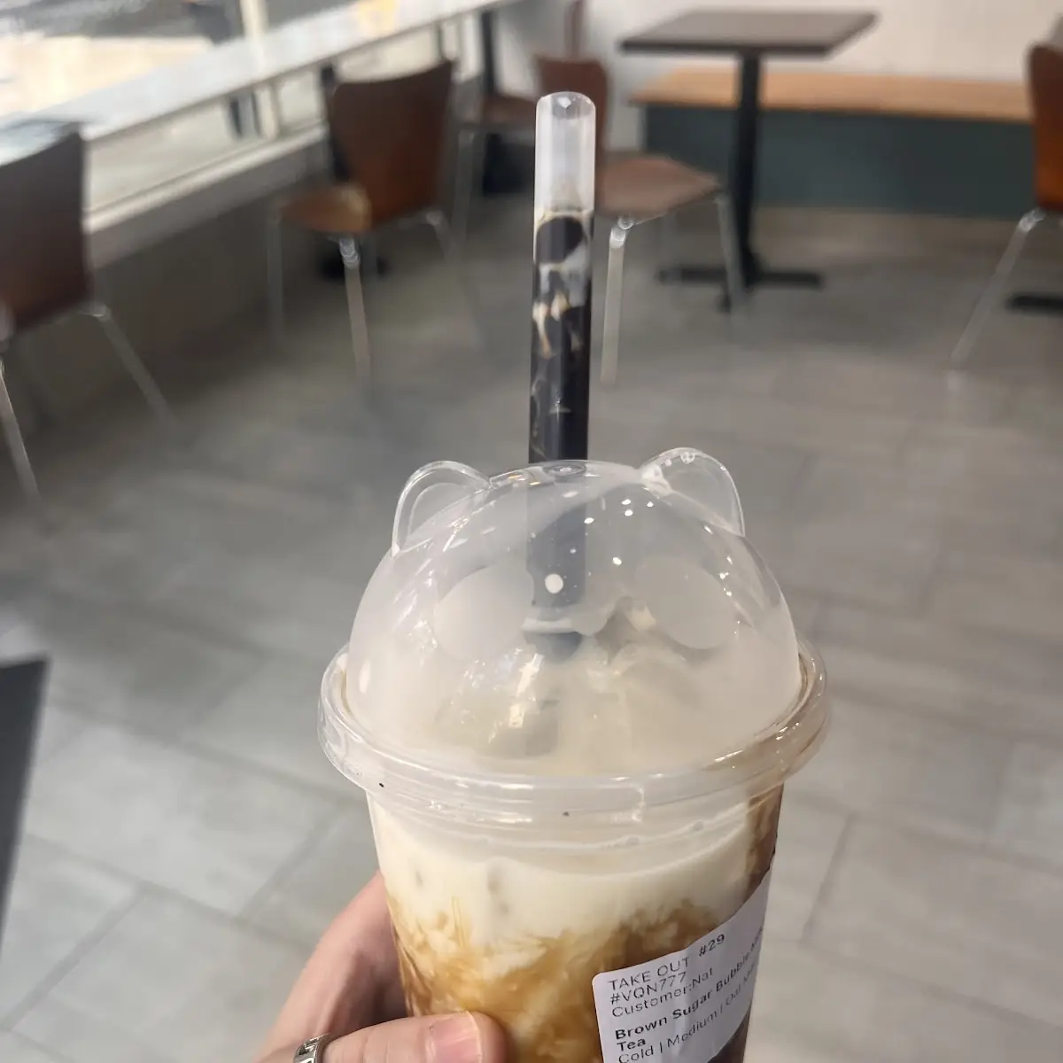 Brown Sugar Boba Tea