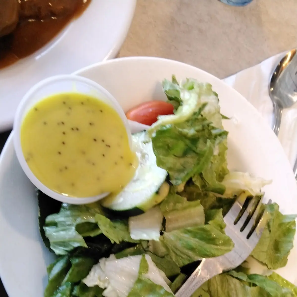 Salad with Poppy Seed Dressing