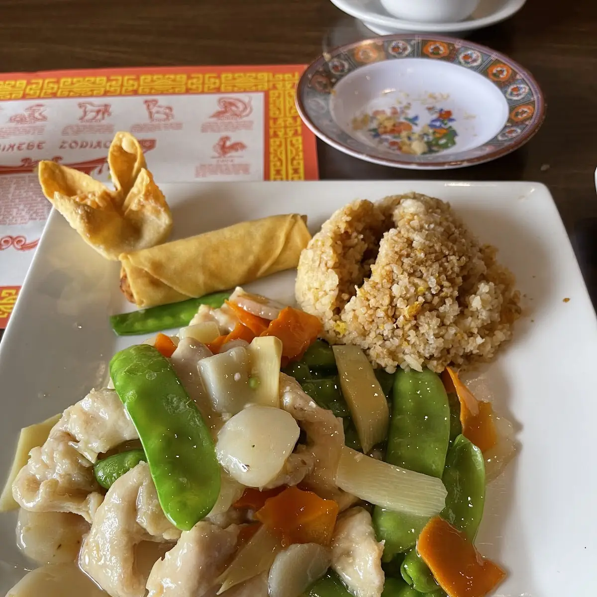Chicken with Snow Peas