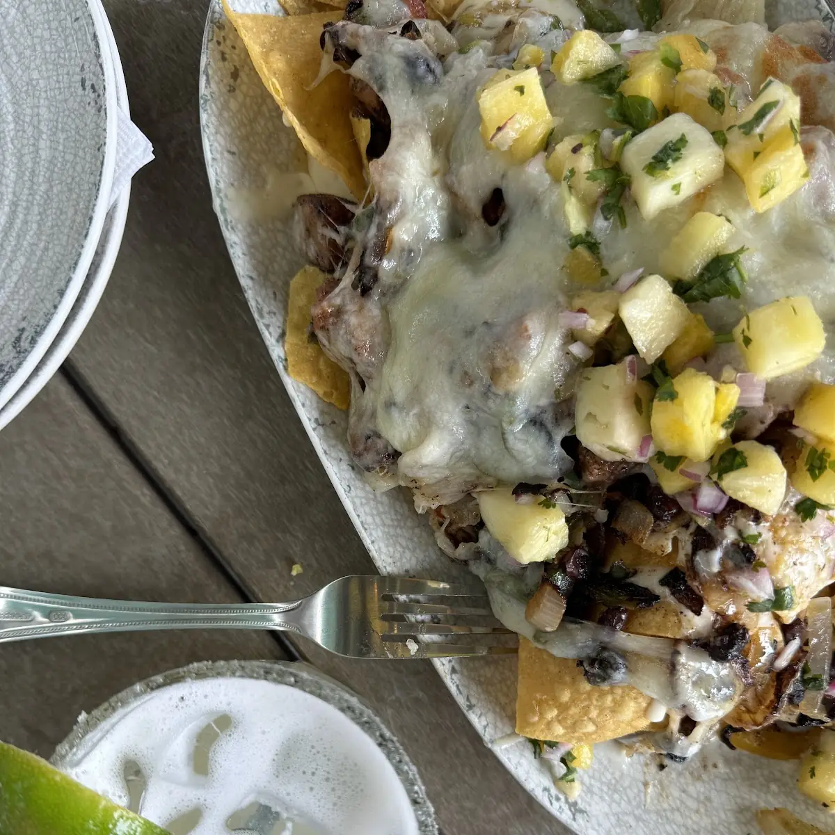 Blackened Ahi Tuna or Pulled Pork Nachos