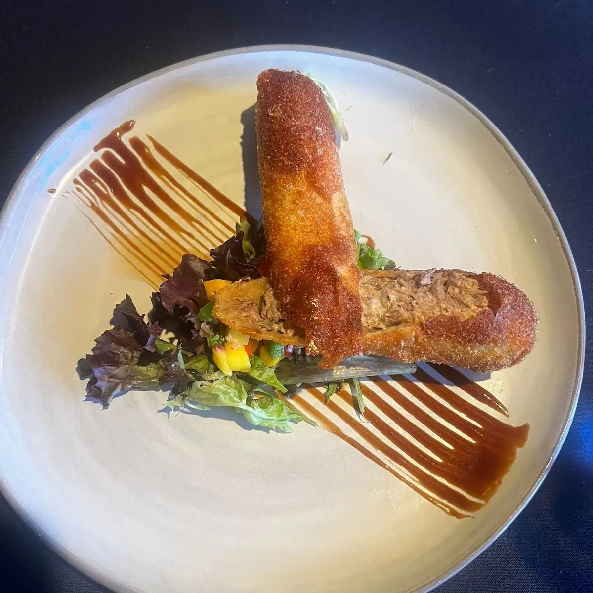 Filet Mignon Egg Roll