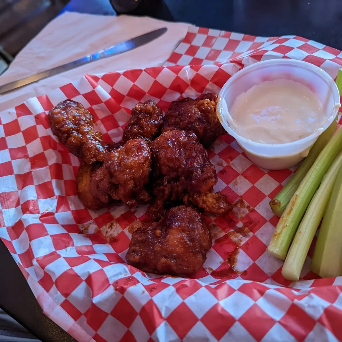 Cajun BBQ Boneless Wings