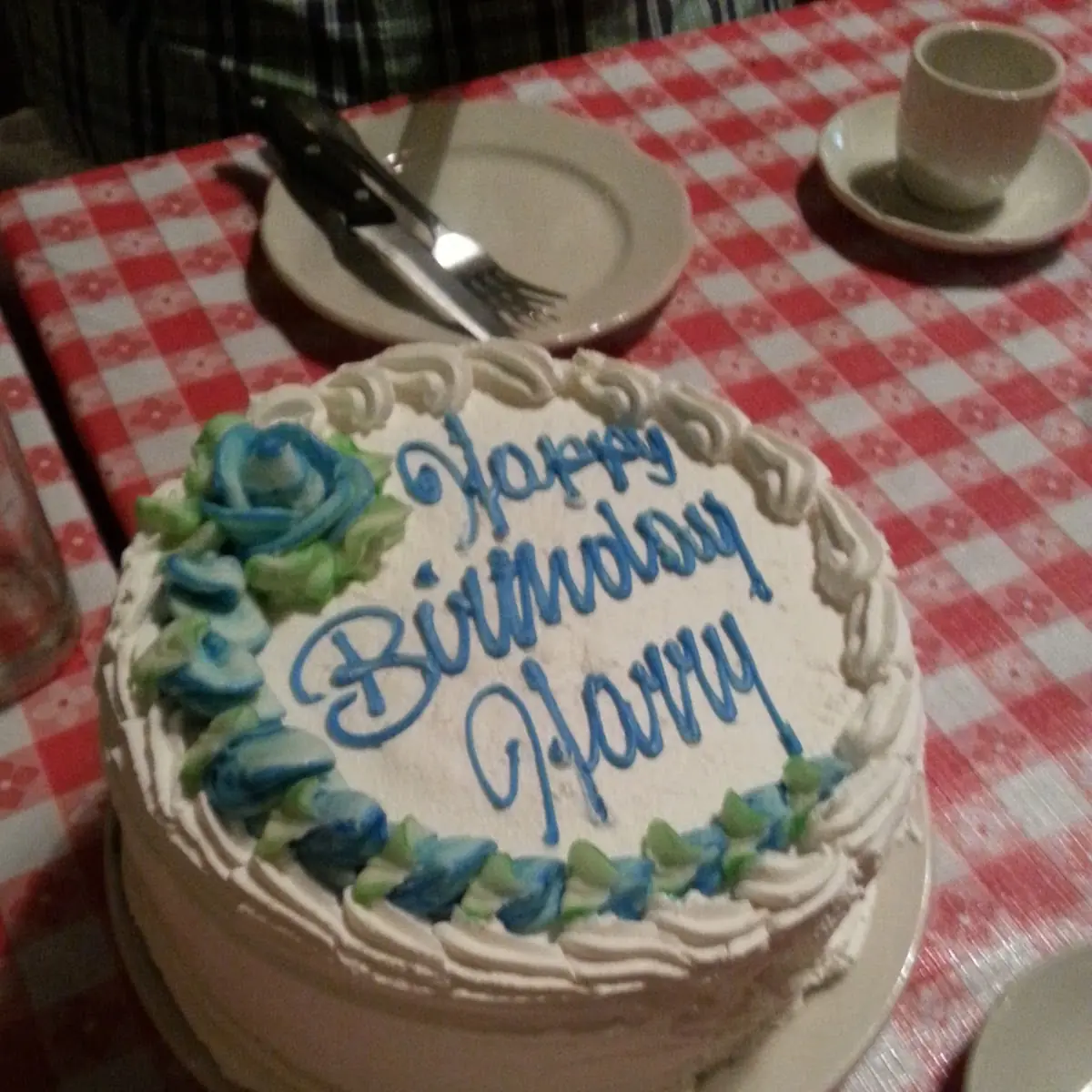 Harry's Birthday Cake