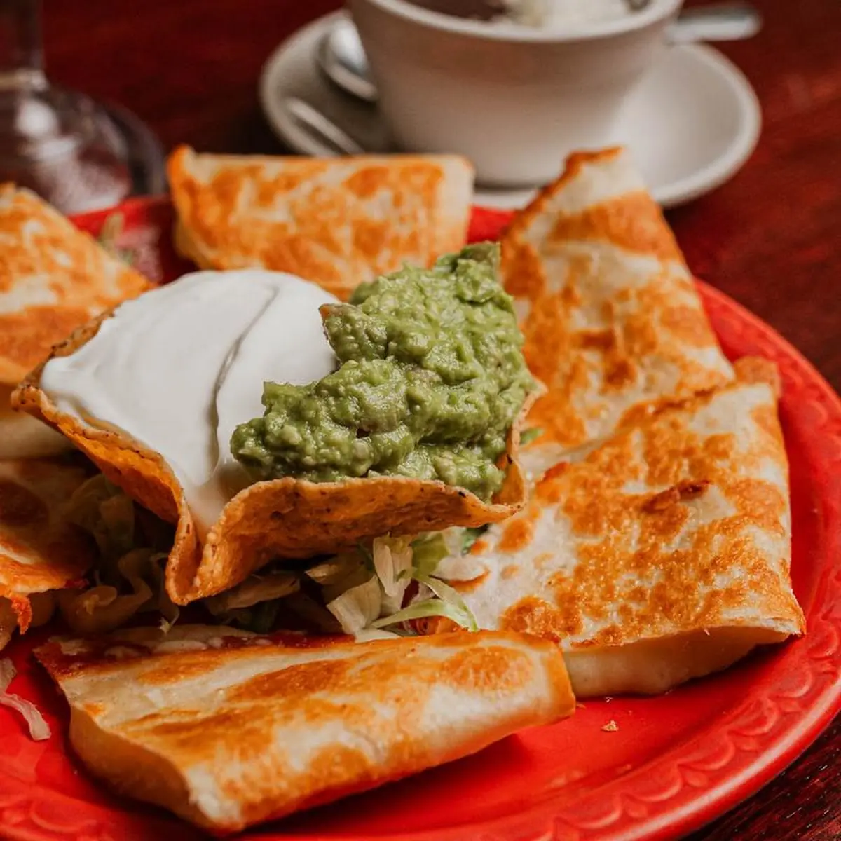 Crabmeat Quesadilla