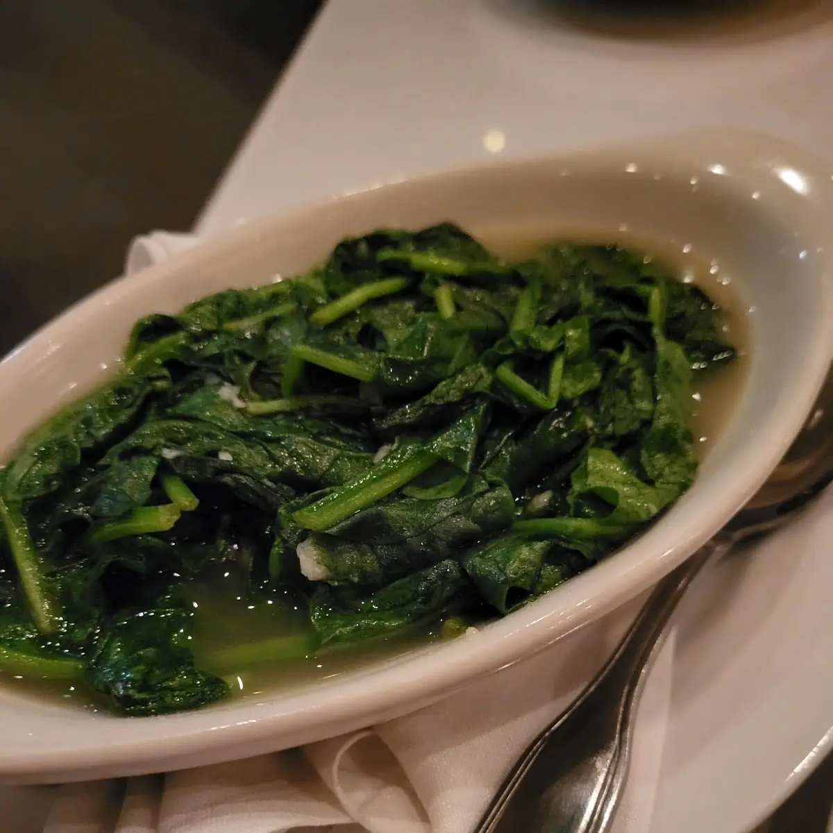 Sautéed Spinach