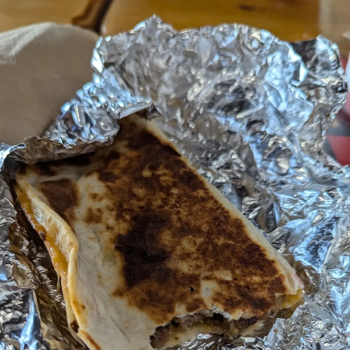 Burger Quesadilla