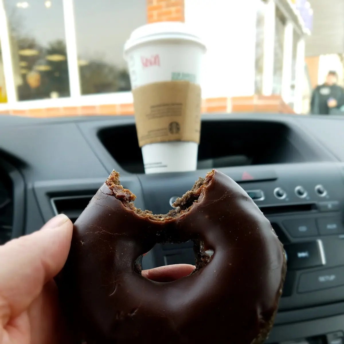 Double Chocolate Doughnut