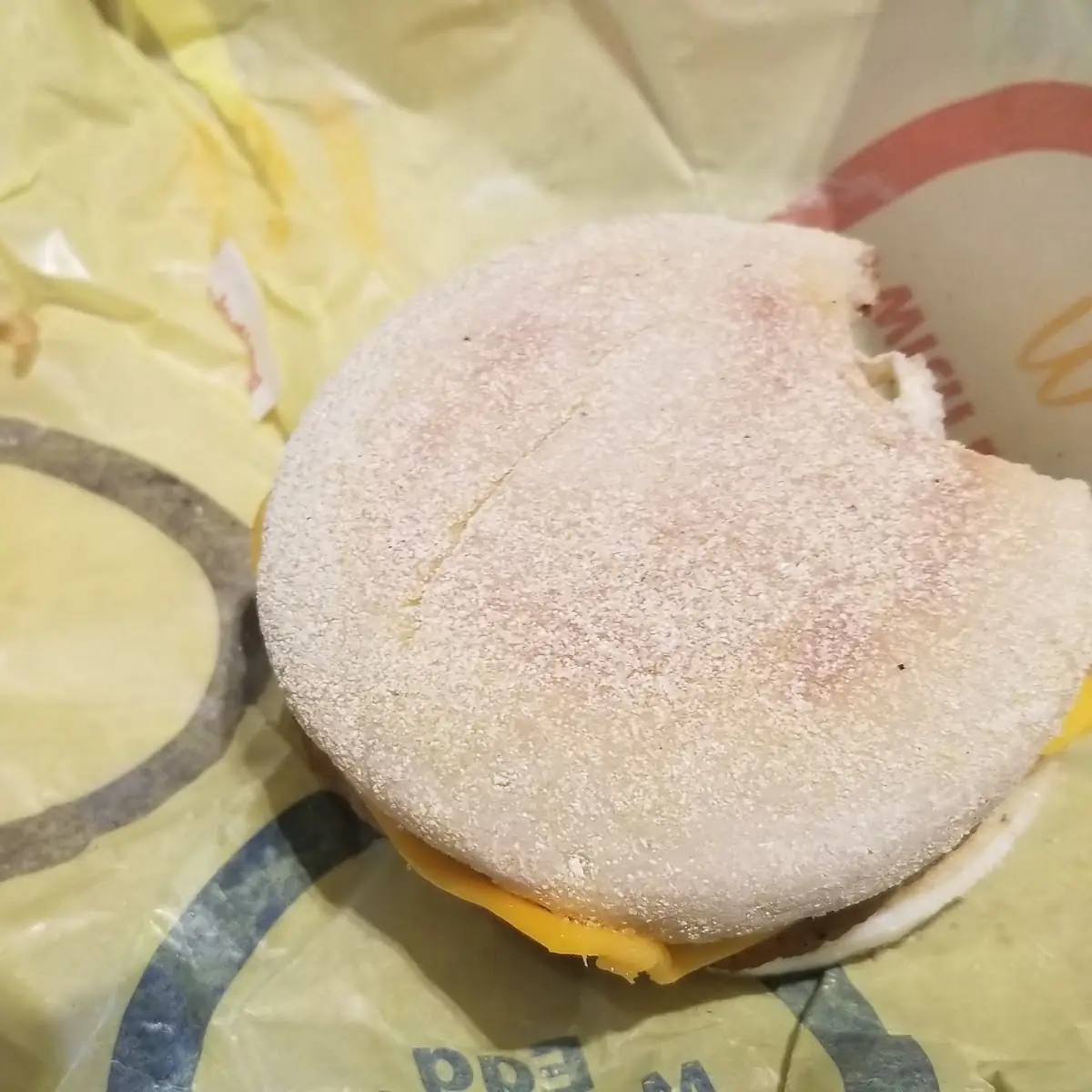 Sausage Cheese Mcmuffin