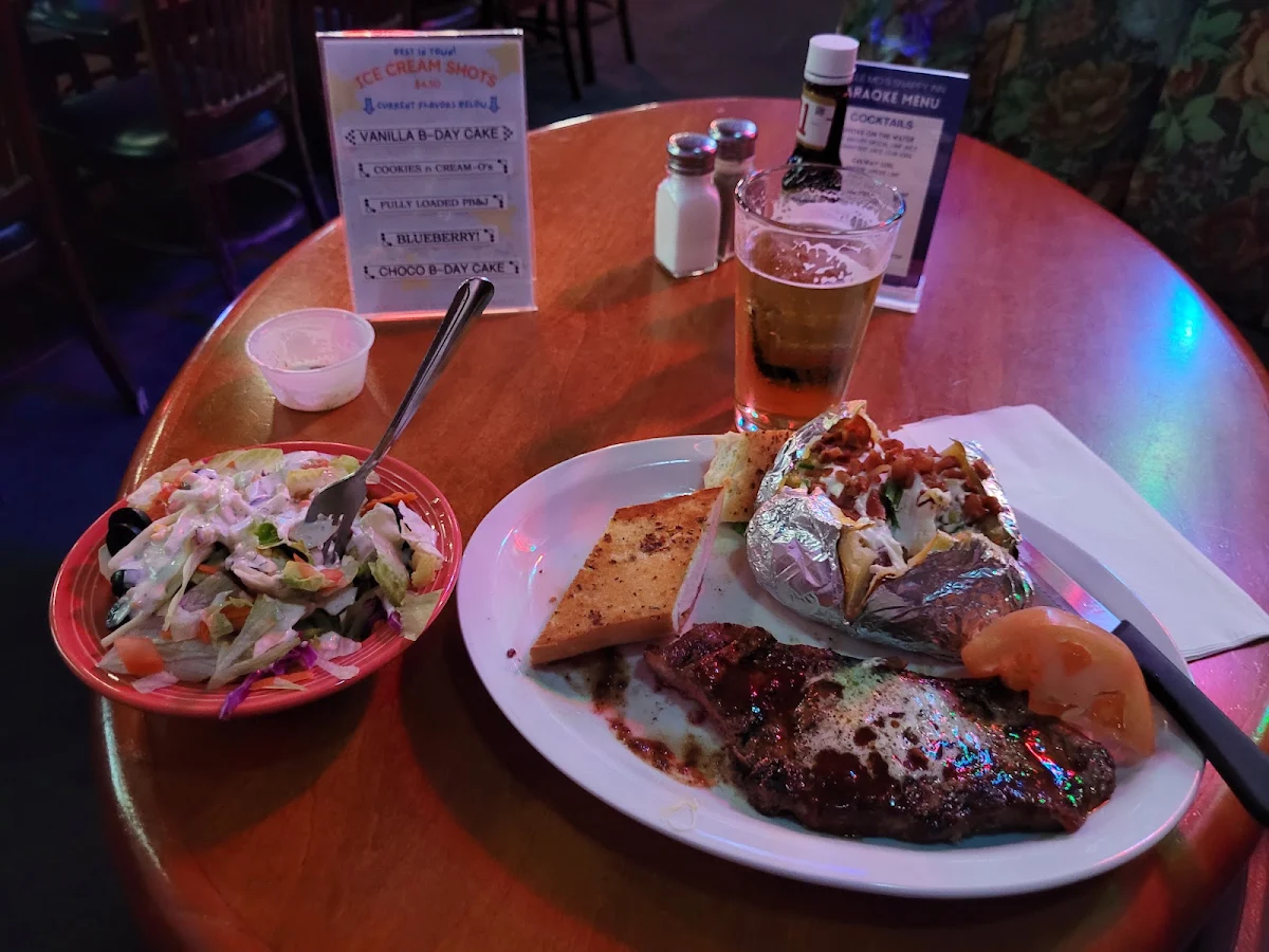 NY Steak and Baked Potato