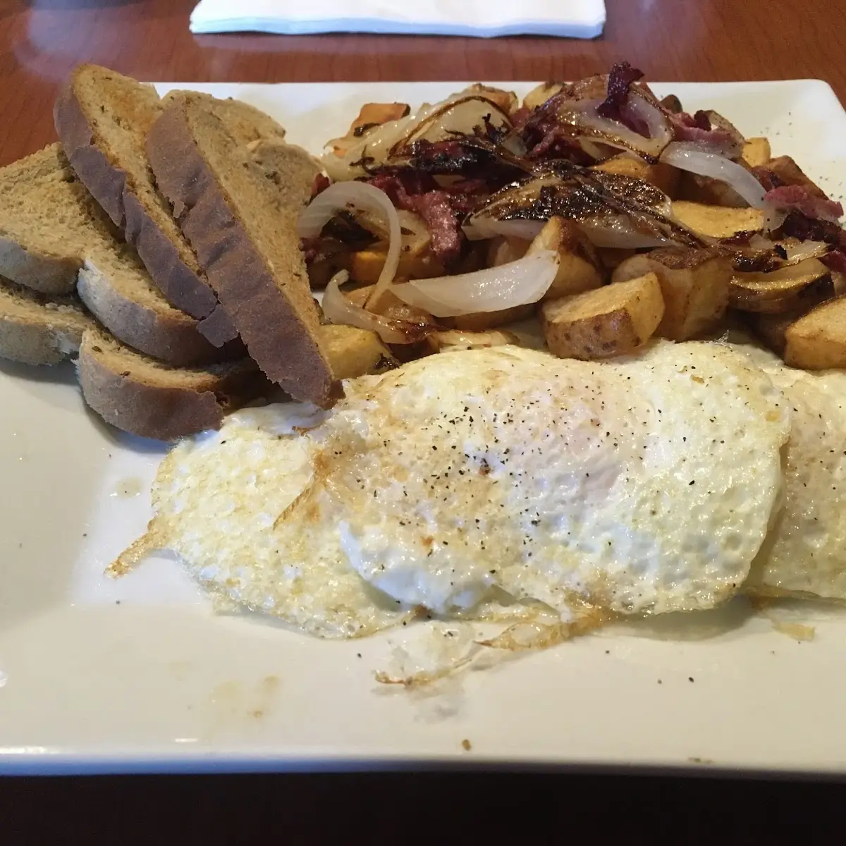 Corned Beef Hash and Eggs