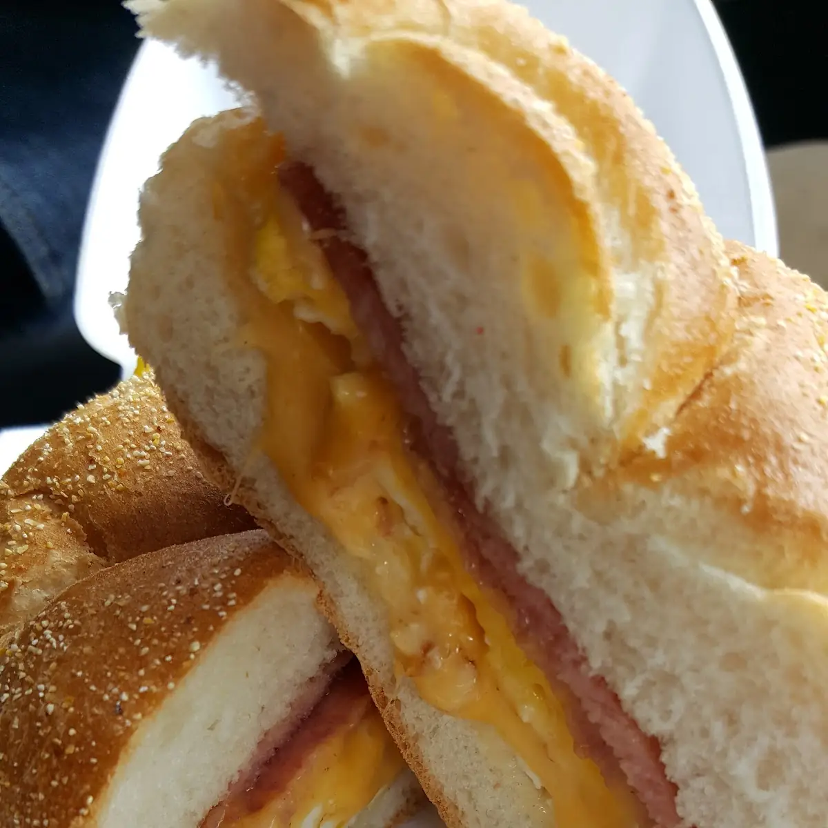 Ham Cheese Egg Sandwich