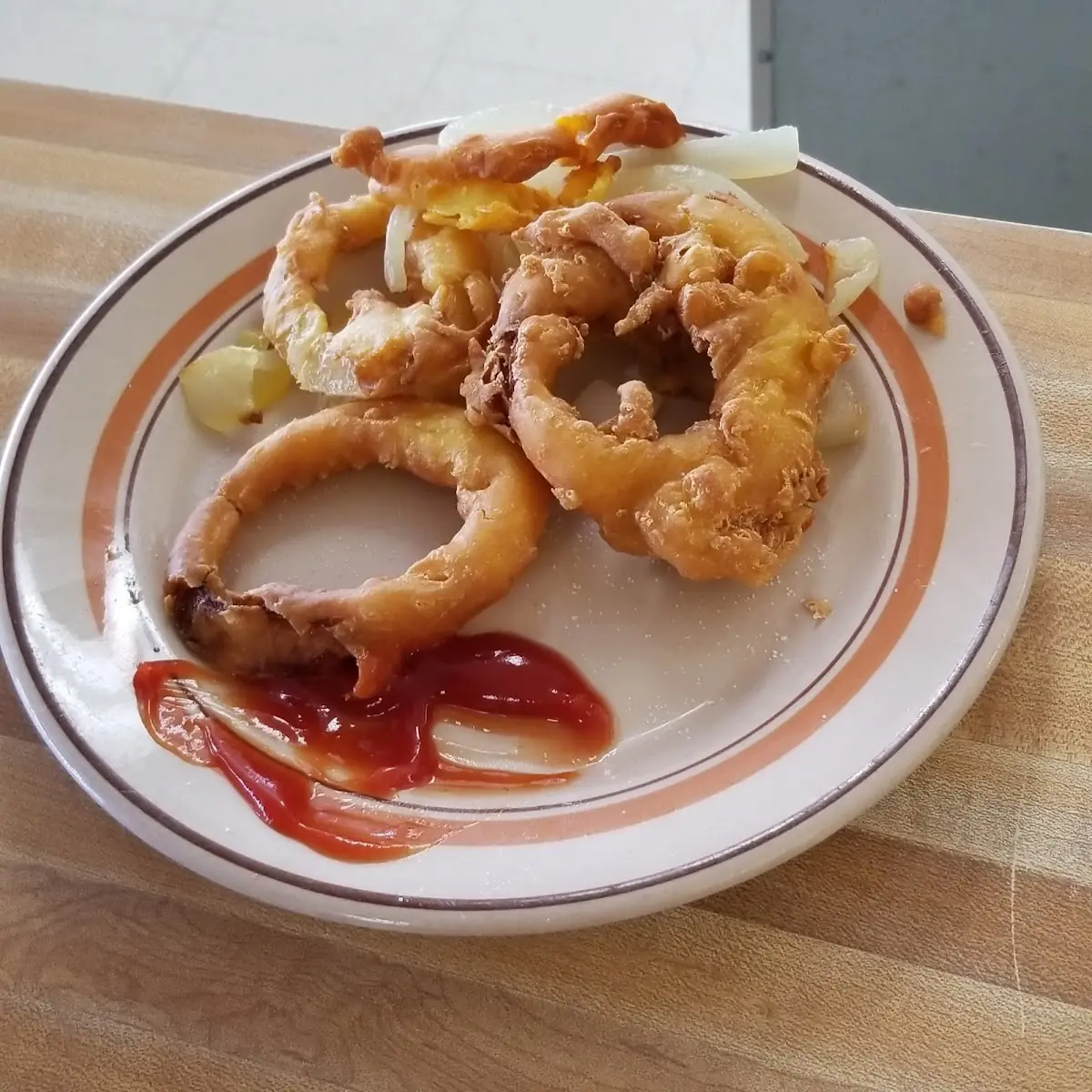 Batter Dipped Onion Rings