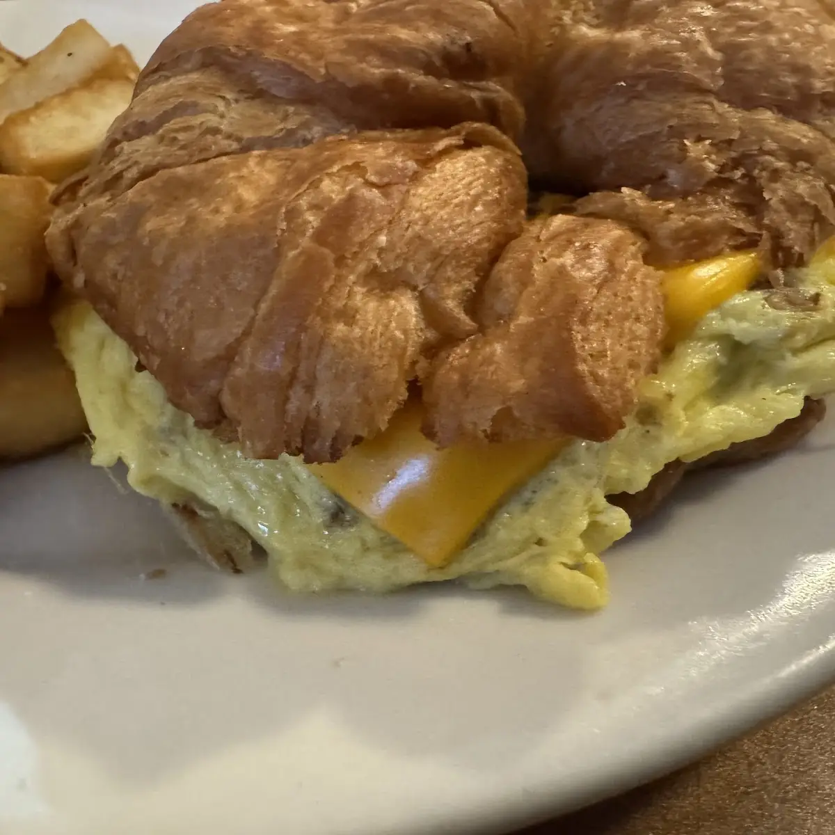 Egg and Cheese Croissant