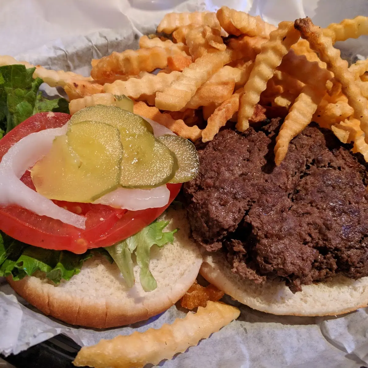 Shipley Burger and Fries