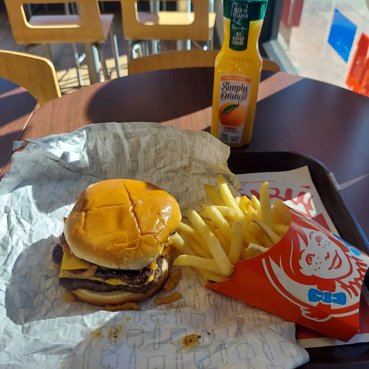 Bourbon Bacon Burger Combo