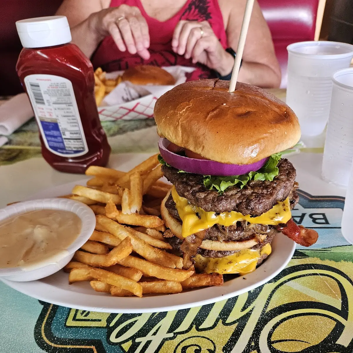 1lb Monster Chute Burger