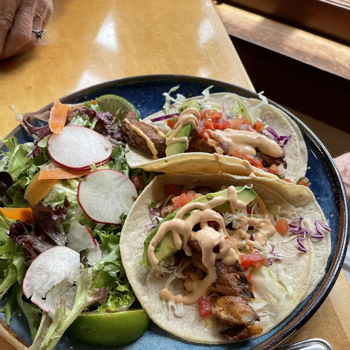 Local Rock Cod Fish Tacos