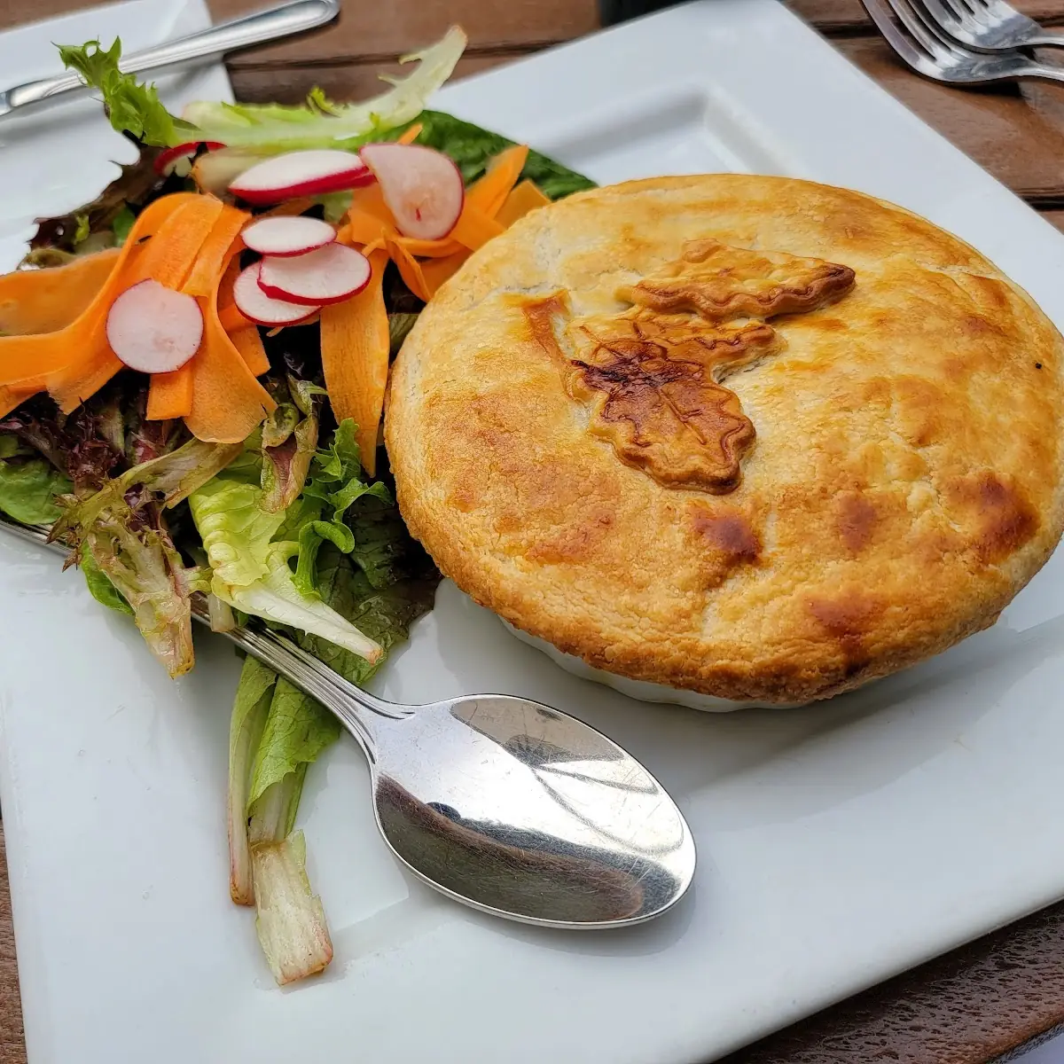 Organic Chicken and Wild Mushroom Pot Pie