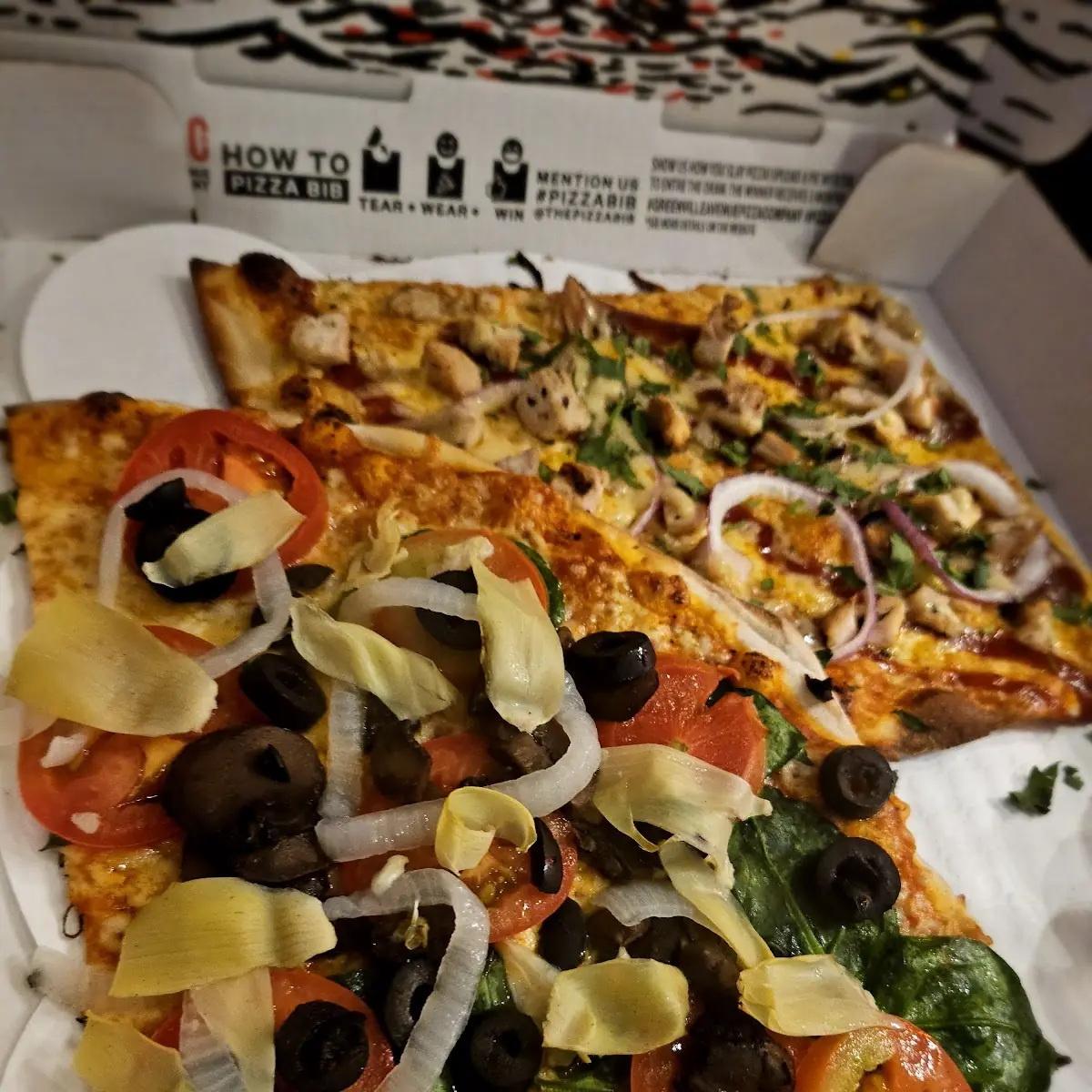 Veggie Pizza Slice