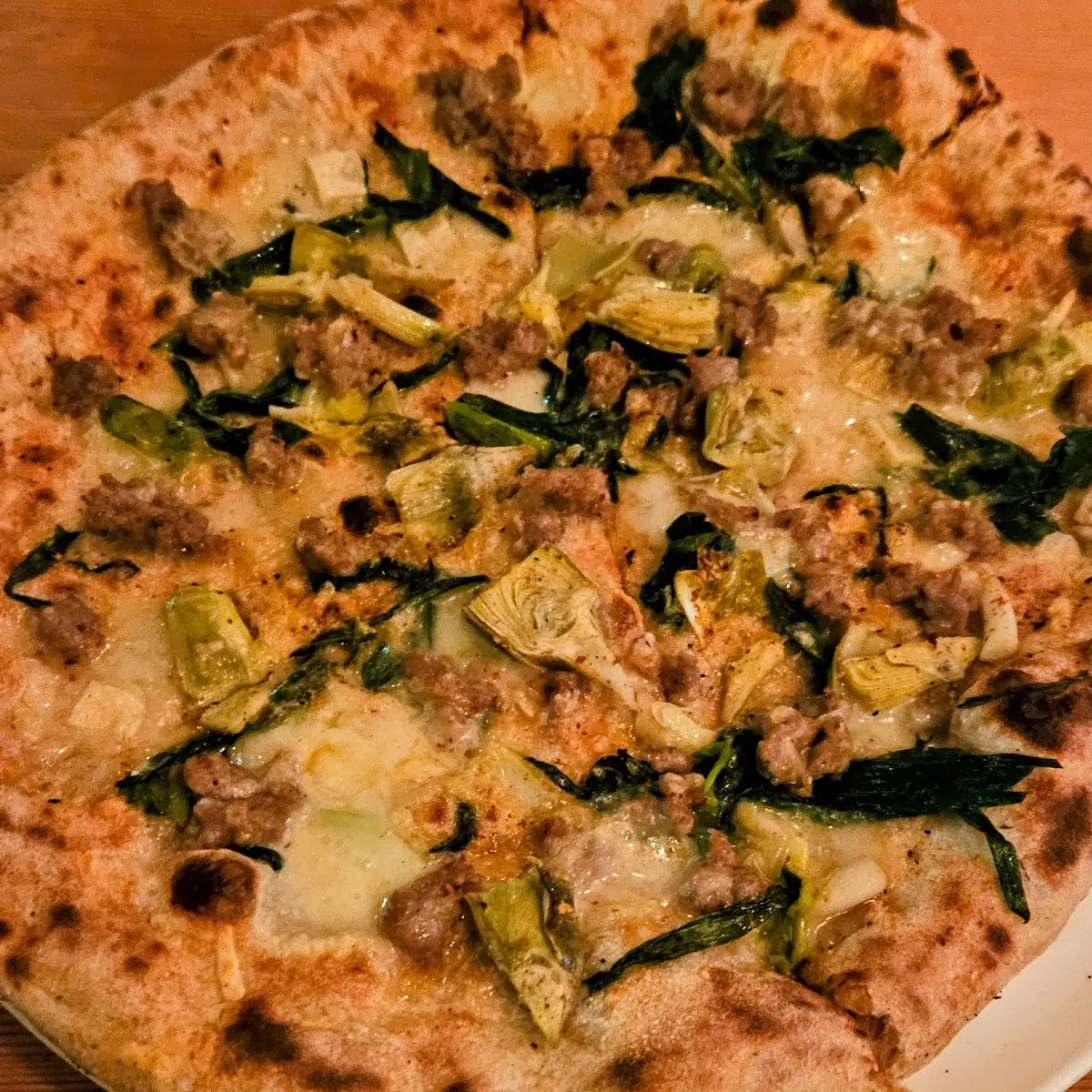 Artichoke Pizza