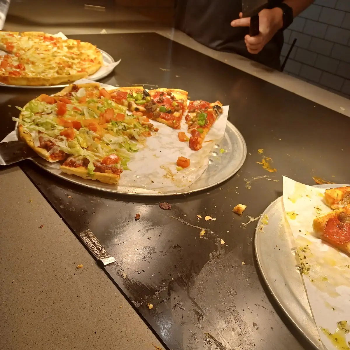 Sausage and Pepperoni Pizza