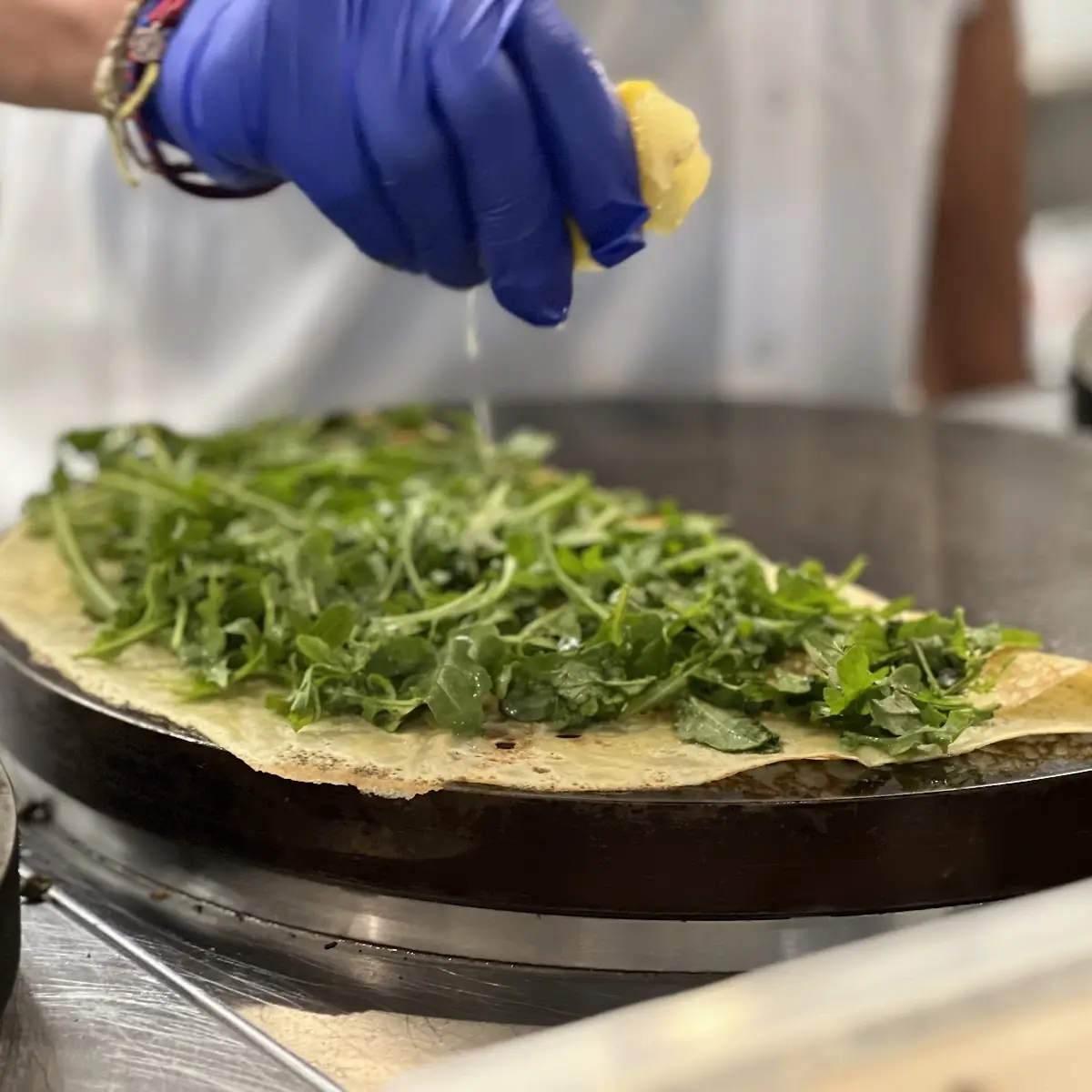 Lemon Chicken Crepes