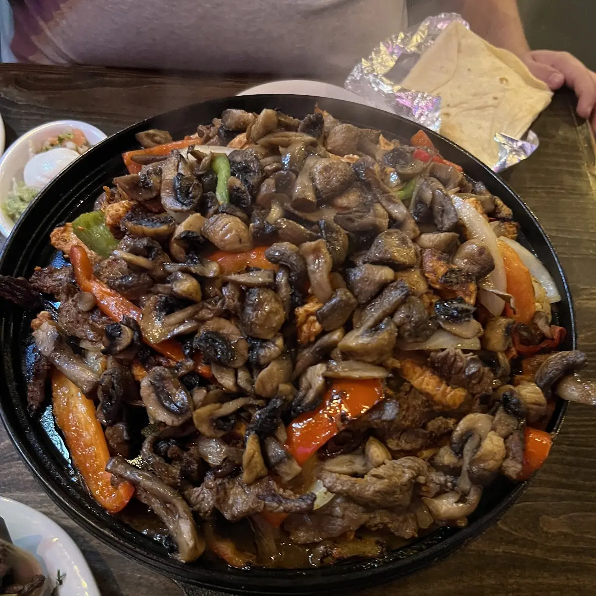 Steak and Chicken Fajitas