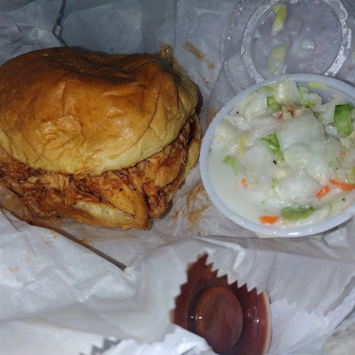Pulled Chicken Sandwich