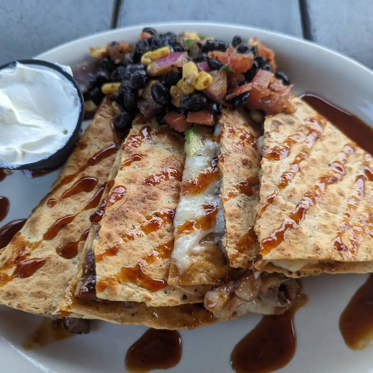 Honey-Chipotle Steak Quesadilla