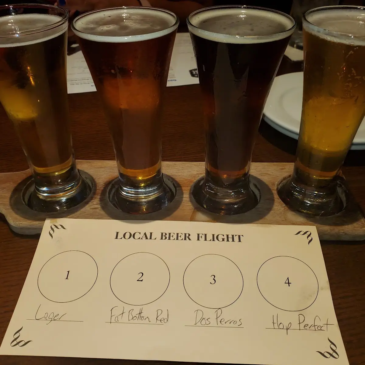 Local Beer Flight