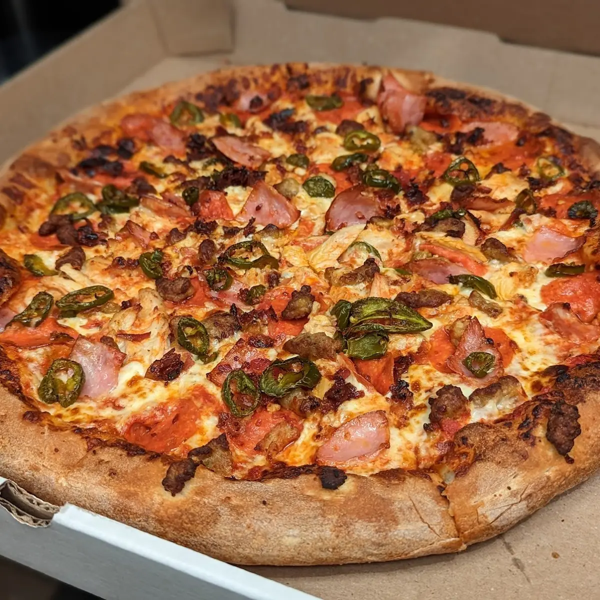 All Meat Pizza