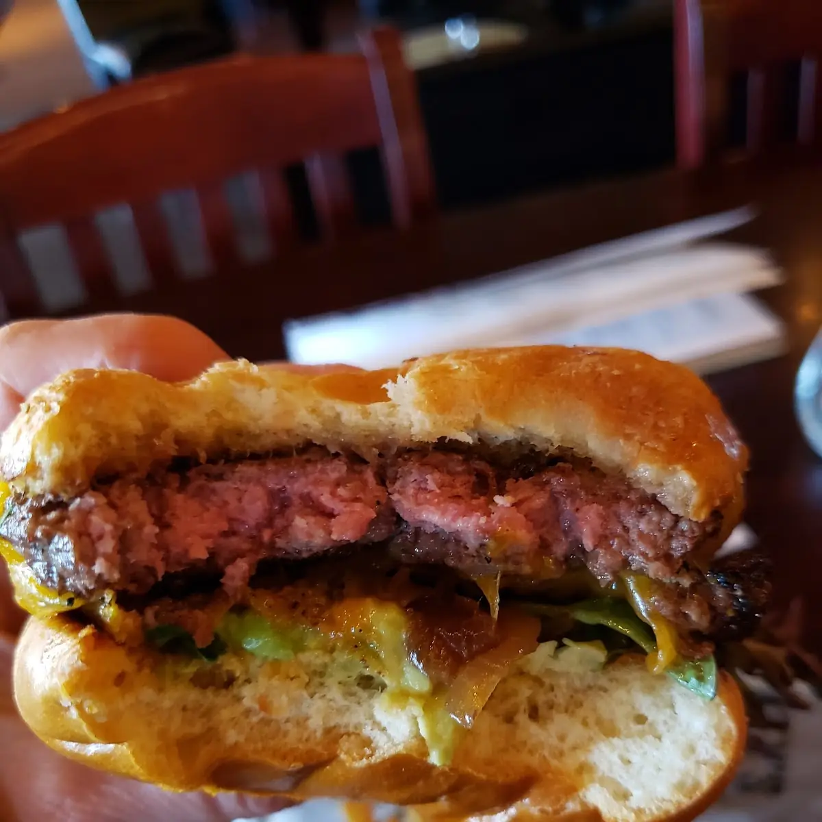 Aged Cheddar Burger