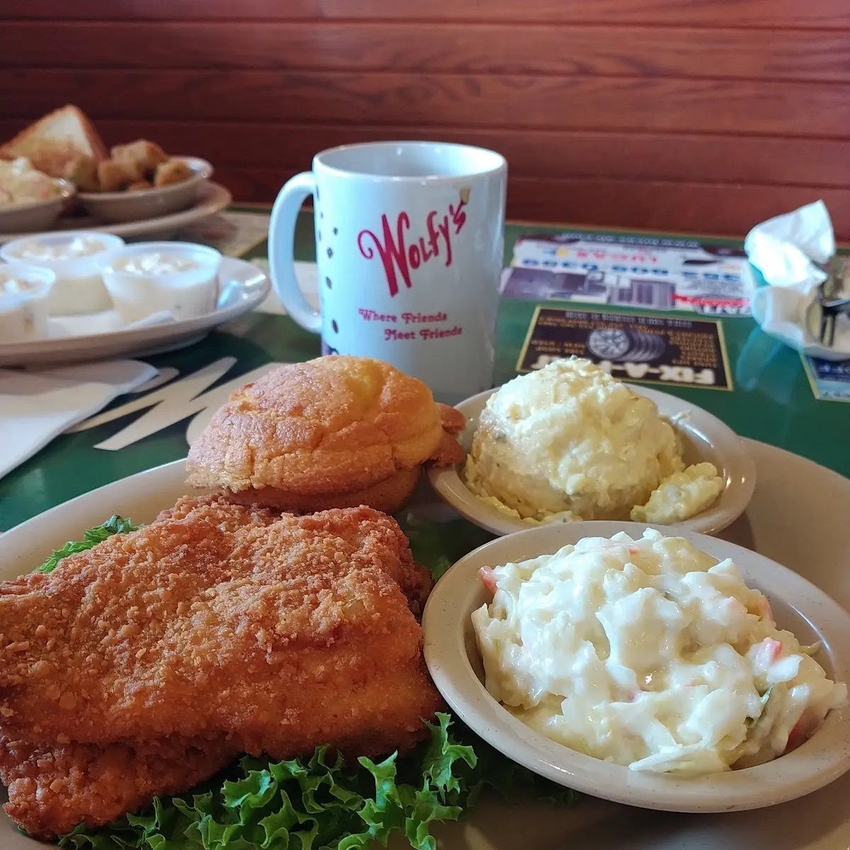 All U Can Eat Fish Dinner on Friday