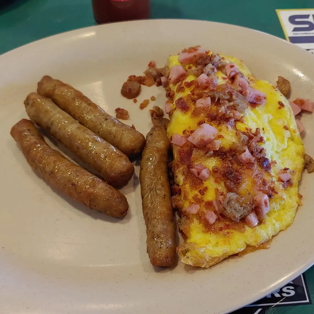 Meat Lovers Omelette