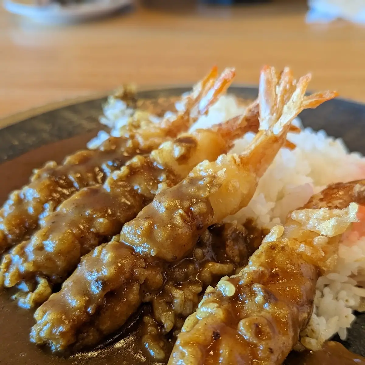 Shrimp Tempura Curry Rice