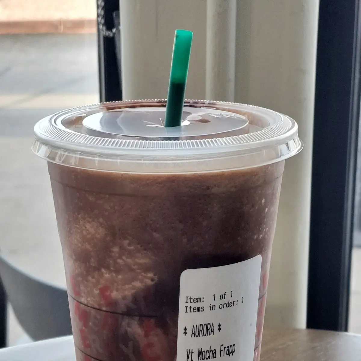 Mocha Frappe Mocha Drizzle