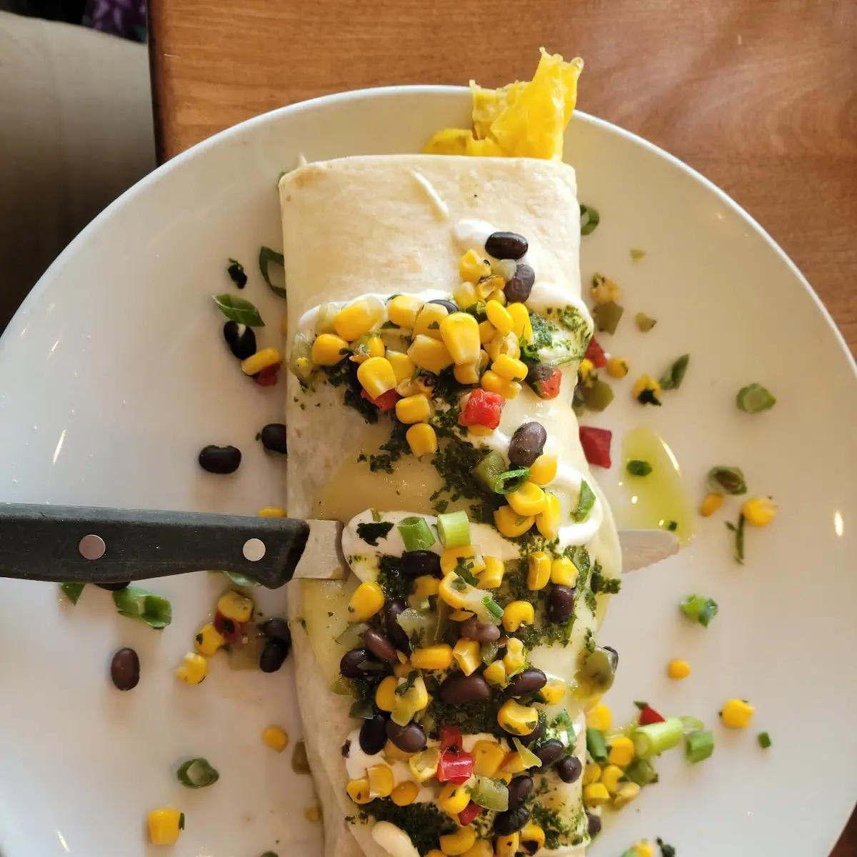 Santa Fe Breakfast Burrito