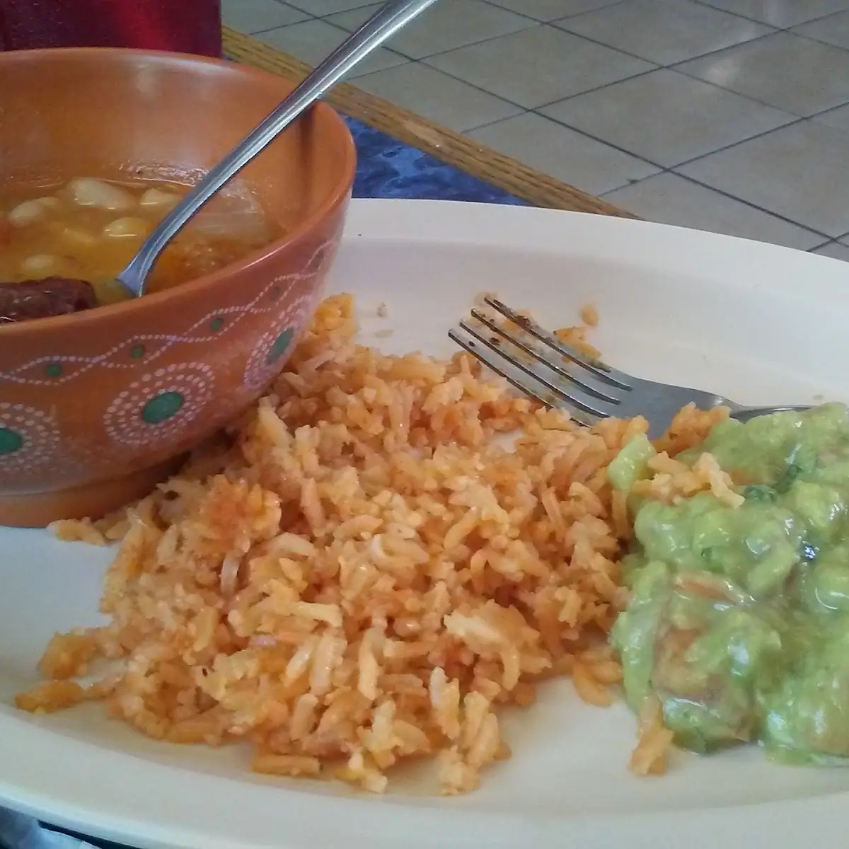 Rice Beans and Guacamole