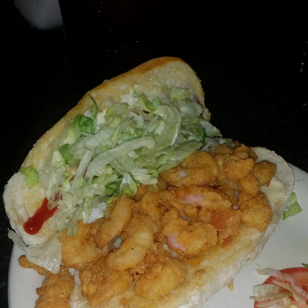 Fried Shrimp Poboy