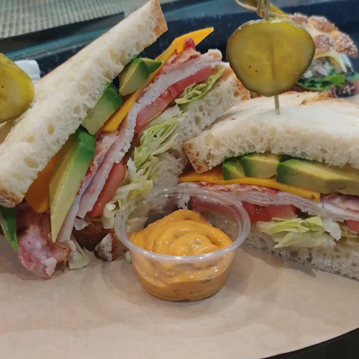 Turkey Bacon Avocado Sandwich