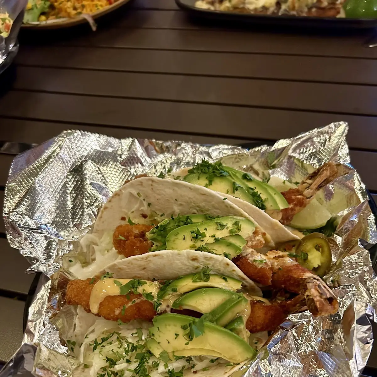 Steak & Shrimp Tacos