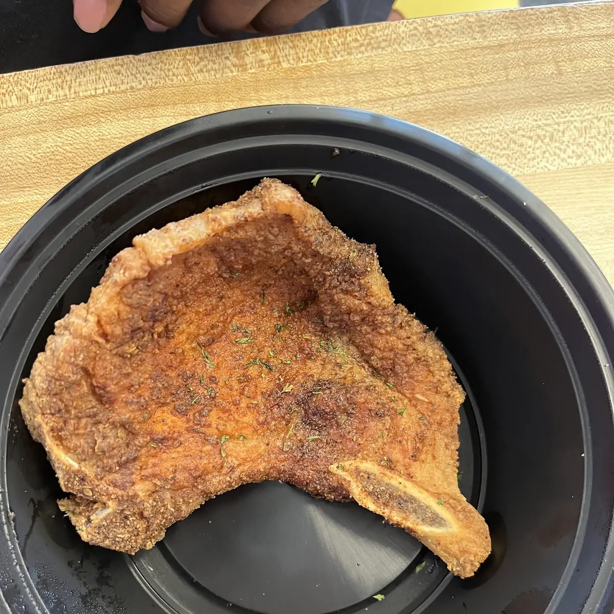 Cajun Fried Pork Chops